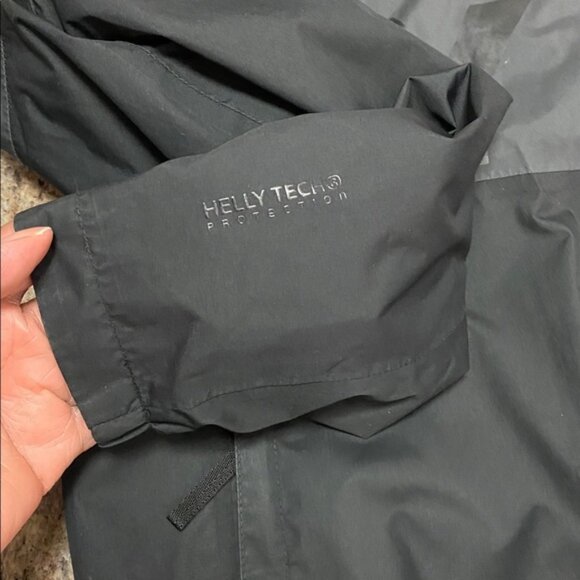 Helly Hansen Men's Black Amaze Helly Tech Outdoor Waterproof Jacket - Picture 6 of 11